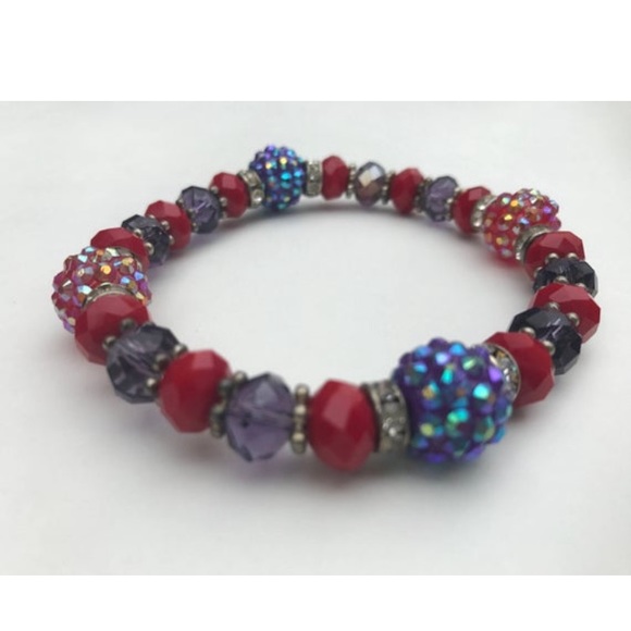 Ankle Bracelet, Wrist Bracelet, Popcorn beads - Picture 4 of 5